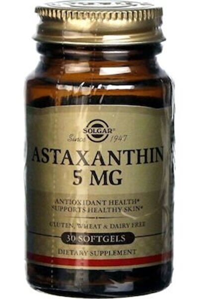 Solgar Astaxanthin 5mg, 30softgels