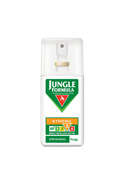 OMEGA PHARMA JUNGLE FORMULA Strong Original Εντομοαπωθητικό Σπρέι κατά των Κο...