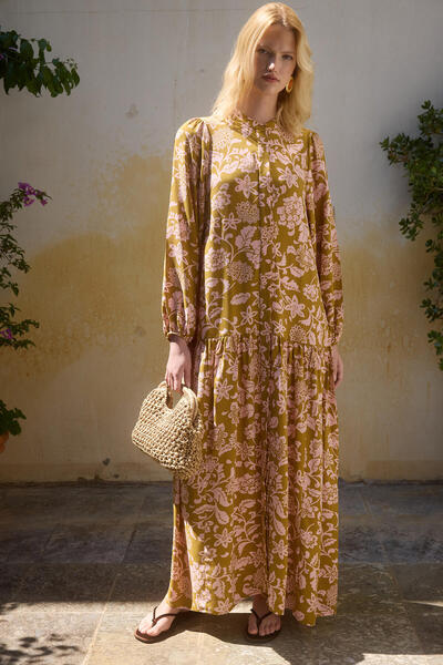 Touché Privé FLOWER PATTERNED DRESS
