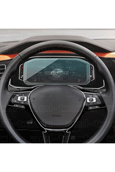 Oroel Volkswagen Polo Compatible Digital Panel 9H Nano Screen Protector 2021-...