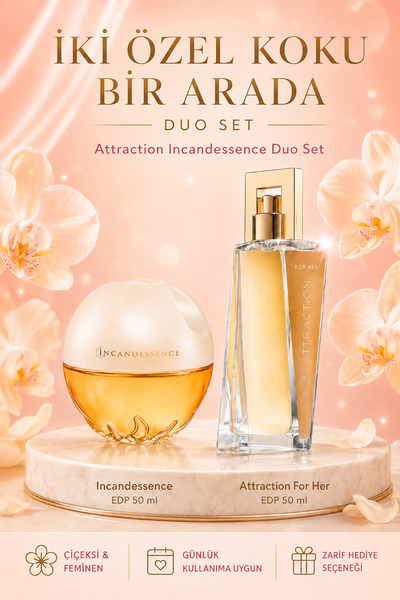 AVON Incandessence Attraction Duo Set