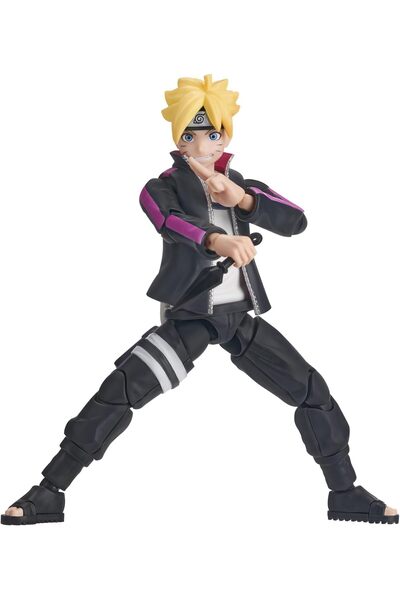 BLOKEES Naruto CC01 Boruto Uzumaki Action Figure Model Kit, Poseable Characte...