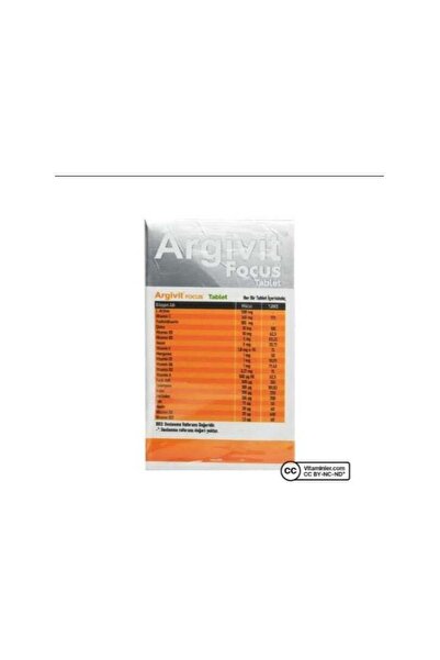 Top Choice Argivit Focus Dietary Supplement 30 Tablets