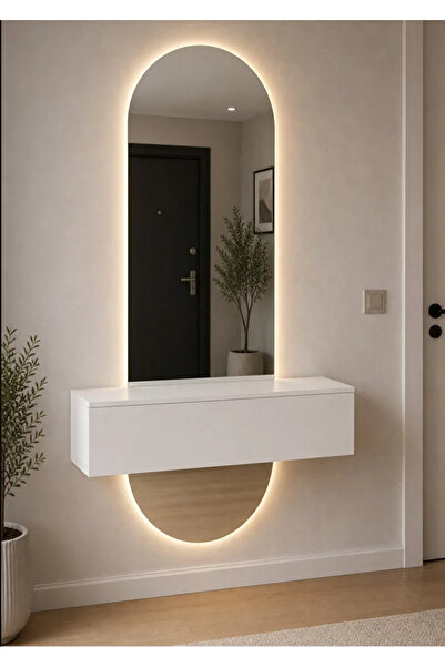 Bladimo Beyaz Dresuar 73 cm - Aynasız - Hol - Antre