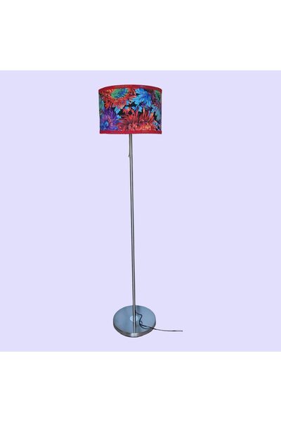 Oxygen Φωτιστικό Δαπέδου blue dalias Διαστάσεις 1.65*35*20 E27