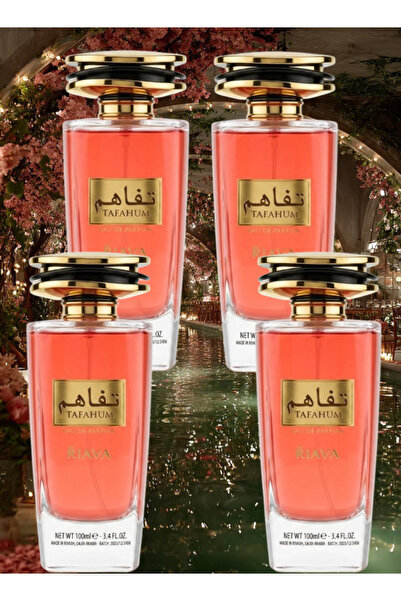 RIAVA PERFUMES 4 Pieces Tafahum Perfume 100ML