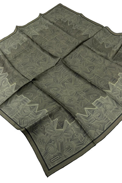 Silk Home وشاح من الحرير المزخرف بنقشة التويل 11536