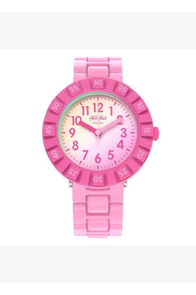 Flik Flak Fcsp125 Pink Splash Children's Wristwatch