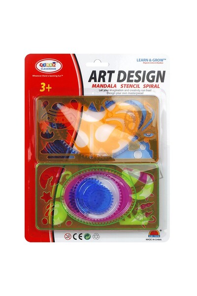 ToyMarkt Γεωμετρικά Σχήματα Καλλιτεχνικός Σχεδιασμός 29x22x1,5εκ. 913616