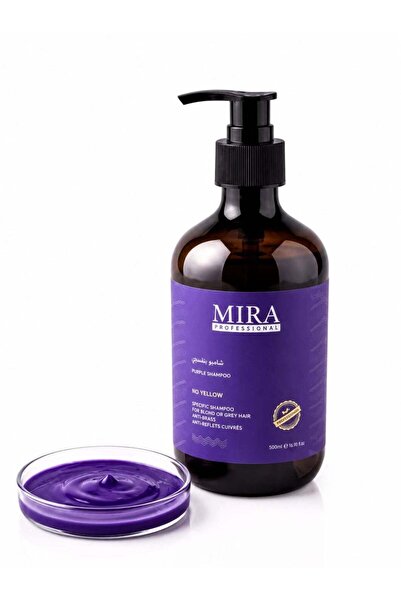 Mira Rinsage shampoo for dyed hair helps remove yellowing and unwanted colors...
