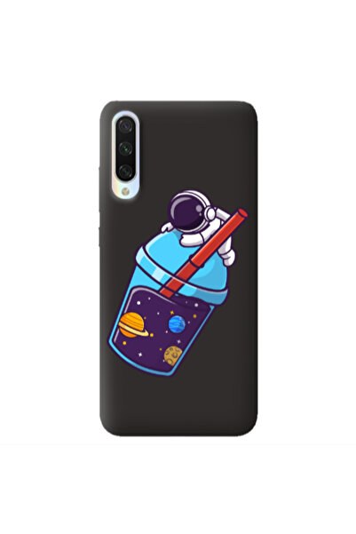 Other Xiaomi Mi 9 Lite Longing in space Black Colored Silicone TPU Θήκη