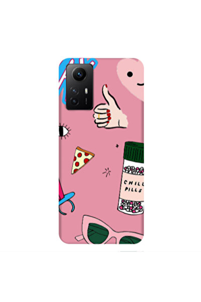 Other Xiaomi Redmi Note 12s Chill Pink Colored Silicone TPU Θήκη
