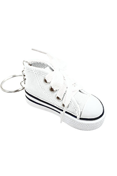 KDOT Μίνι αθλητικά παπούτσια στυλ Chucks, μπρελόκ και στολίδι για τσάντα, ρετ...