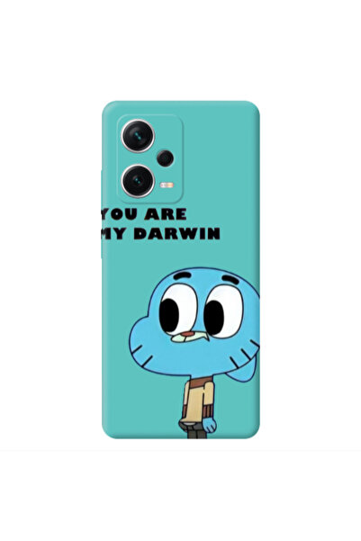 Other Xiaomi Poco X5 You are my darwin Turquoise Colored Silicone TPU Θήκη