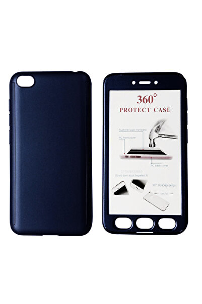 POWERTECH Θήκη Body 360° με Tempered Glass για Xiaomi Redmi Go, μπλε