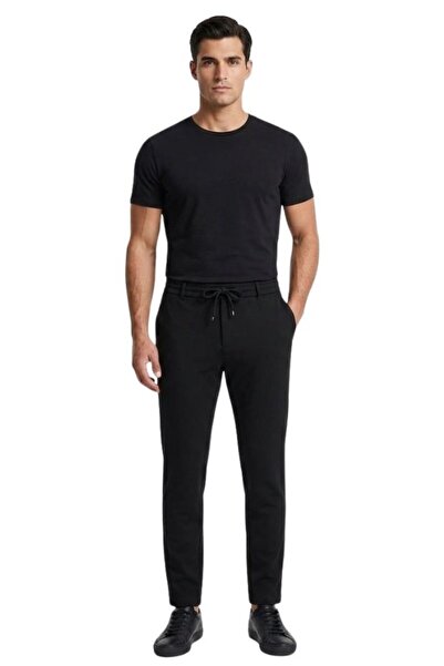 trender Men's kayra black trousers