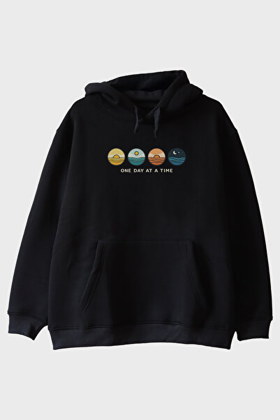 NUUGG One Day at a Time Black Hoodie