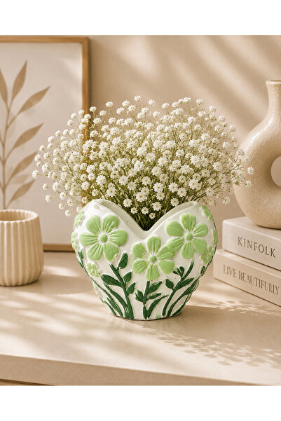 BUBUHOMEDECOR Flora Bahar Dekoratif Vazo