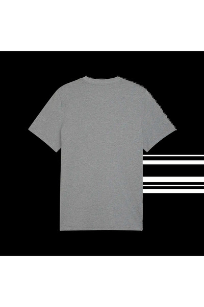 Puma BMW MMS Ess Logo Tee Gri Erkek T-Shirt & Polo