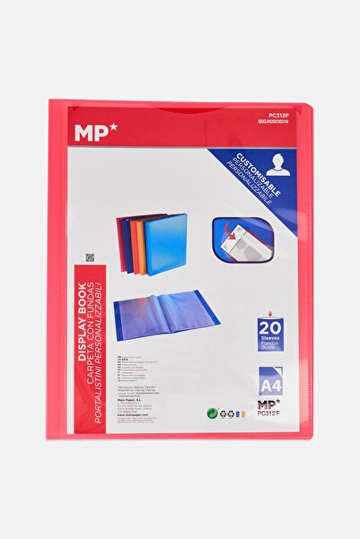 Main Paper 20 Sleeves Display Book, Assorted