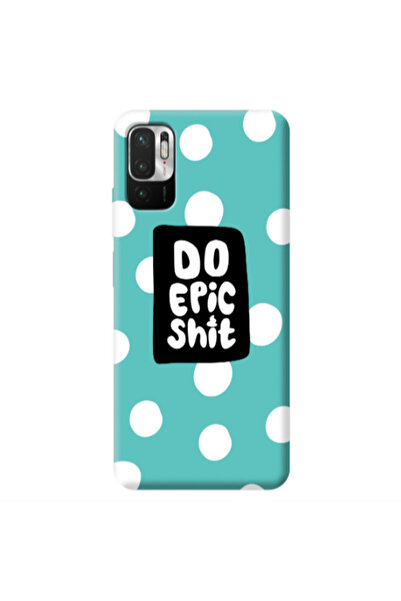 Other Xiaomi Redmi Note 10 Pro 5G Do Epic Shit Turquoise Colored Silicone TPU...