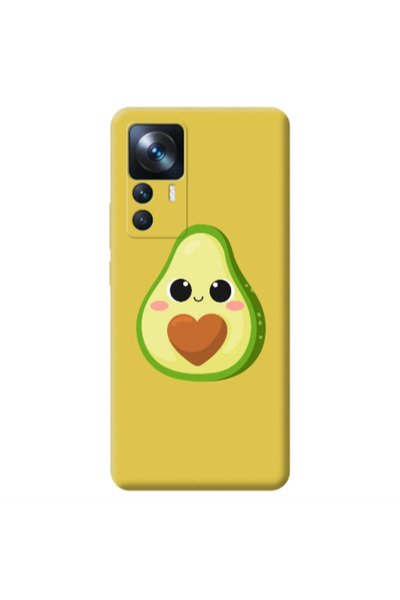 Other Xiaomi Mi 12T Baby avocado Yellow Colored Silicone TPU Θήκη