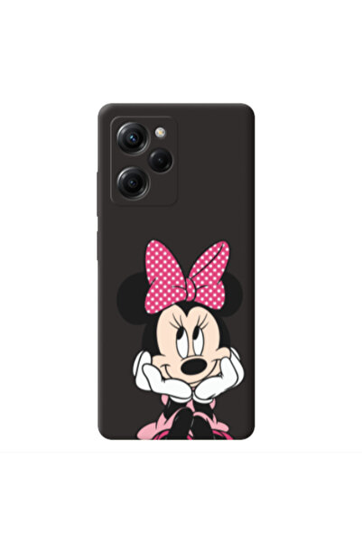 Other Xiaomi Poco X5 Pro Minnie 2 Black Colored Silicone TPU Θήκη