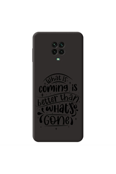 Other Xiaomi Redmi Note 9 Pro What is coming Black Colored Silicone TPU Θήκη