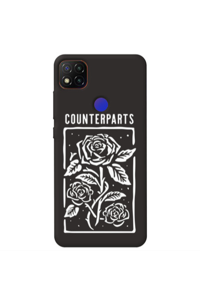 Other Xiaomi Redmi 9c Counterparts Black Colored Silicone TPU Θήκη