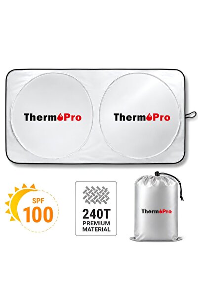 ThermoPro Parasolar Auto SunMaster, Blocare 99.87% Raze UVB, UVA, SPF 100 Pli...