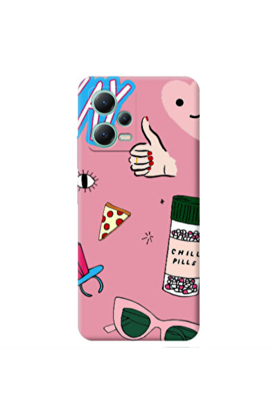 Other Xiaomi Redmi Note 12 Pro 5G Chill Pink Colored Silicone TPU Θήκη