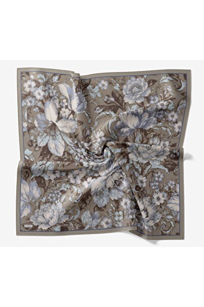 Silk Home وشاح فيلورا فلور أخضر رمادي