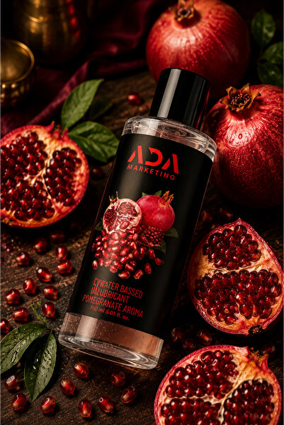 Ada Marketing 150 ml Nar Aromalı Yenilebilir Kayganlaştırıcı Jel Özel Seri