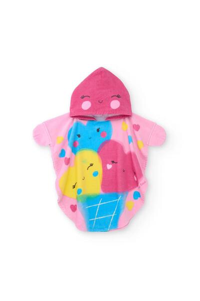 Tuc Tuc Tuctuc Girls' Towel Poncho