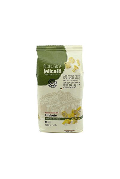 Monograno Felicetti Alfabeto Paste Felicetti Biologica N°401 Pachet 12 x 500g