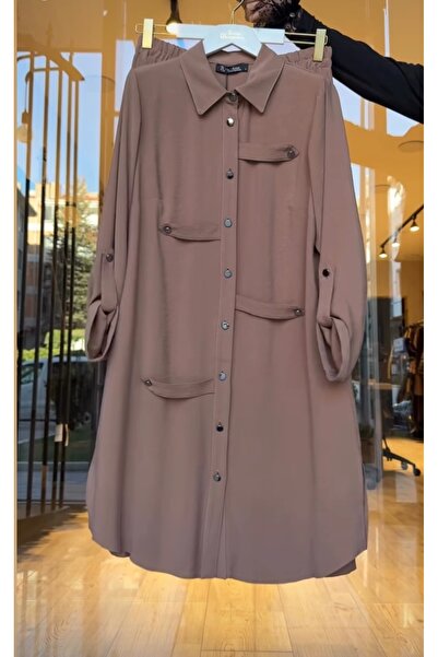 Kadın büyük beden tesettür pantolon tunik