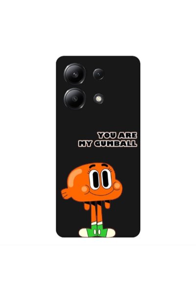 Other Xiaomi Redmi Note 13 4G You are my gumball Black Colored Silicone TPU Θήκη