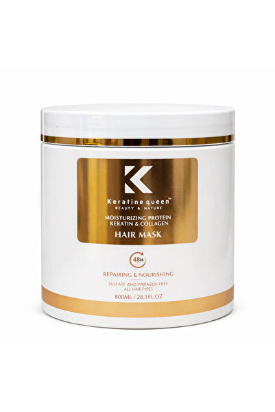Keratine queen Masca de păr Keratin Queen cu Keratină și Colagen 800ml