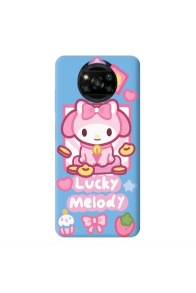 Other Xiaomi Poco X3 /X3 Pro Lucky Melody Blue Colored Silicone TPU Θήκη