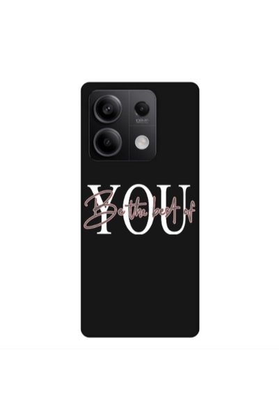 Other Xiaomi Redmi Note 13Pro 5G Be the best of Black Colored Silicone TPU Θήκη