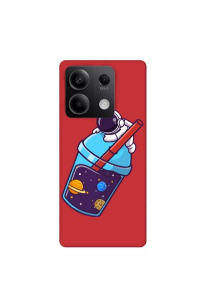 Other Xiaomi Redmi Note 13Pro 5G Longing in space Red Colored Silicone TPU Θήκη