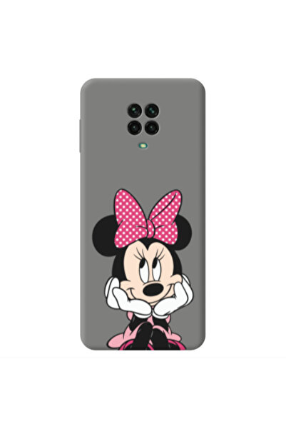 Other Xiaomi Redmi Note 9 Pro Minnie 2 Grey Colored Silicone TPU Θήκη