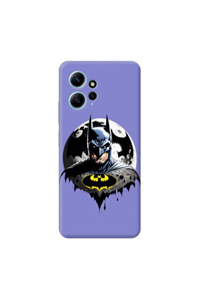Other Xiaomi Redmi Note 12 4G Batman 3 Purple Colored Silicone TPU Θήκη