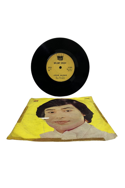 Taşhan Çarşı Antika Taç Plak Bülent Ersoy 45’lik Plak - Lüzum Kalmadı Nostalj...