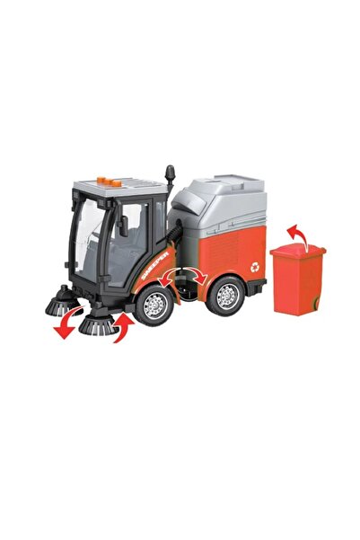 OEM Camion de curățat străzi cu lumini și sunete 1:16