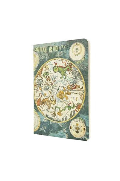 Paperblanks دفتر ملاحظات مخطط سماوي مقاس A6 مسطر CB1442-4