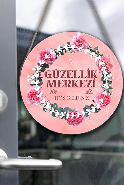SHELİFE Znak za staklena vrata salona lepote, dekoracija ženskog frizerskog s...