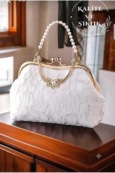 Famels French Lace Quality and Elegance, Bridal Bag and Women's Shoulder Bag ...