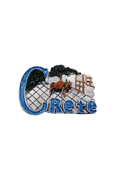 Tradesor Tουριστικό μαγνητάκι Souvenir - Σετ 12pcs - Resin Magnet - Crete - 6...