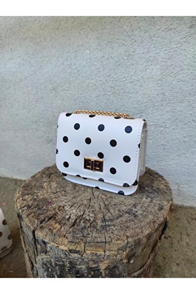 rofo Kapitone Model Küçük Boy Mini Kutu Gold Detaylı Kadın El Ve Omuz Çanta E...